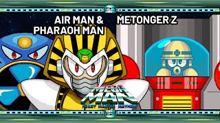 Robot Master Mayhem Day 6 Air Man Pharaoh Man vs Metonger Z