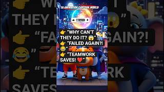 Superheroes Failed Alone....But Then This Happened! 😲🦸‍♂️ | Teamwork Kids Cartoon#kidscartoon#viral