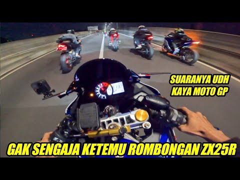 KETEMU ROMBONGAN ZX25R LAGI ADU MEKANIK🔥ZX300R SIVANA AUTO NYUNTIK-NYUNTIK