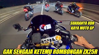 KETEMU ROMBONGAN ZX25R LAGI ADU MEKANIK🔥ZX300R SIVANA AUTO NYUNTIK-NYUNTIK