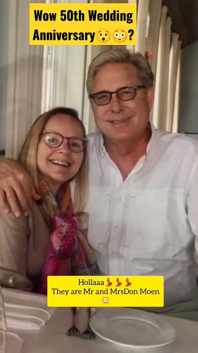 50 years of Marriage 😳 God is faithful| Don Moen and Wife celebrate 💃#shorts #youtube #donmoen