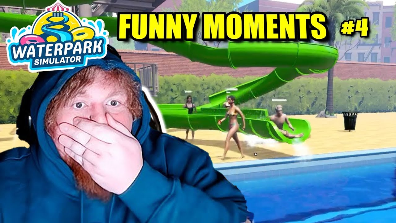 Best of CaseOh Waterpark Simulator! (FUNNY MOMENTS) #4