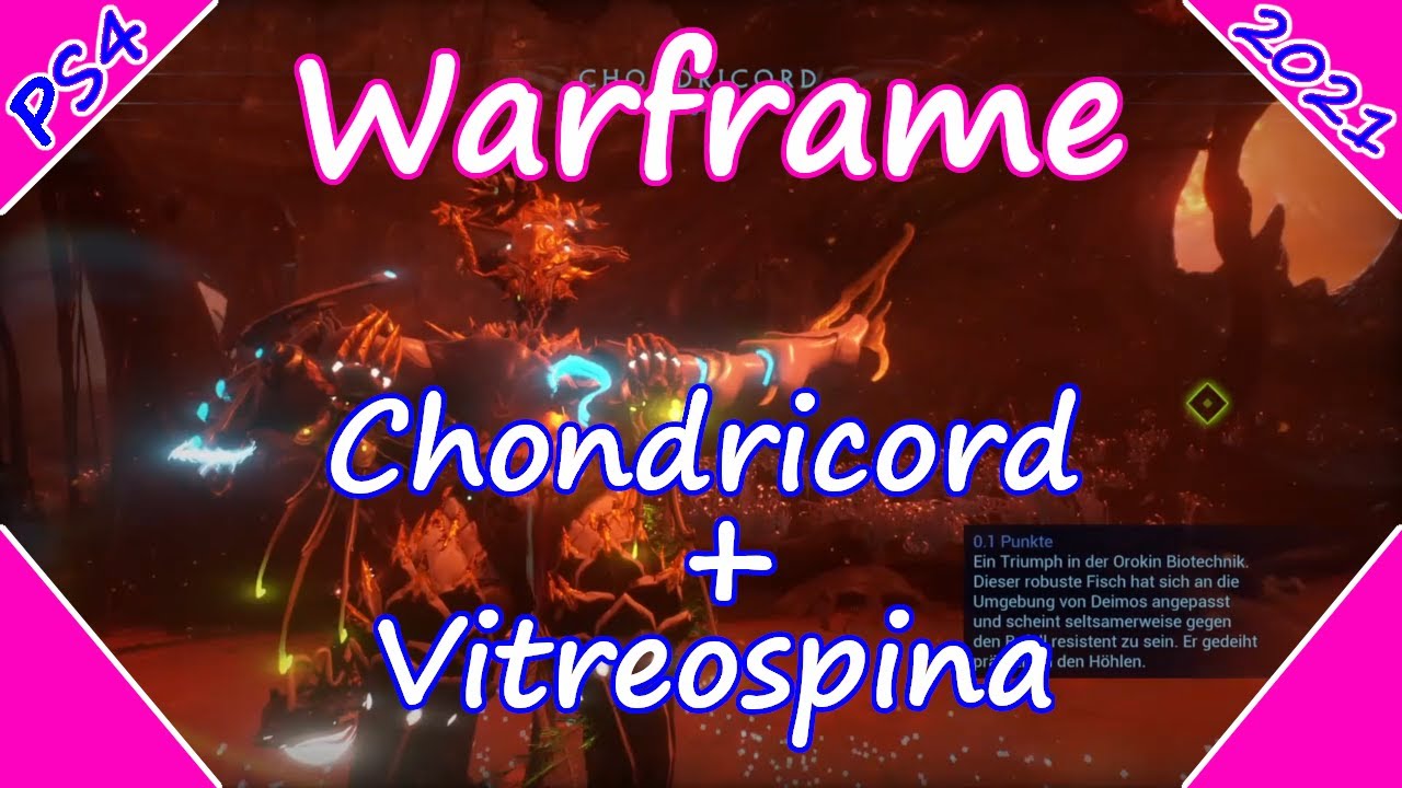 Warframe Chondricord+Vitreospina für Kernbereich der Wirbelsäule/Spinal Core Section und Duroid