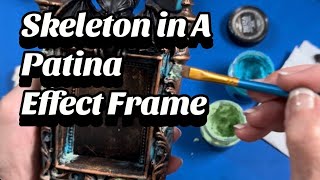 #185 Hauntingly Beautiful Skeleton in a Frame