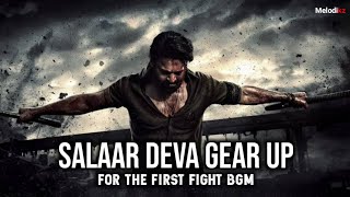 Salaar Deva Gear Up For The First Fight (FULL BGM) - Prabhas | Prithviraj | Salaar BGM