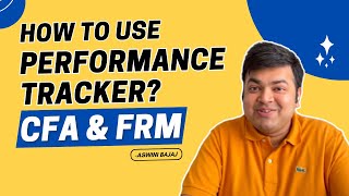 How to use the Performance Tracker | CFA & FRM screenshot 2