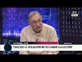 Brandoni: "Creo que el oficialismo no va a ganar la elección"