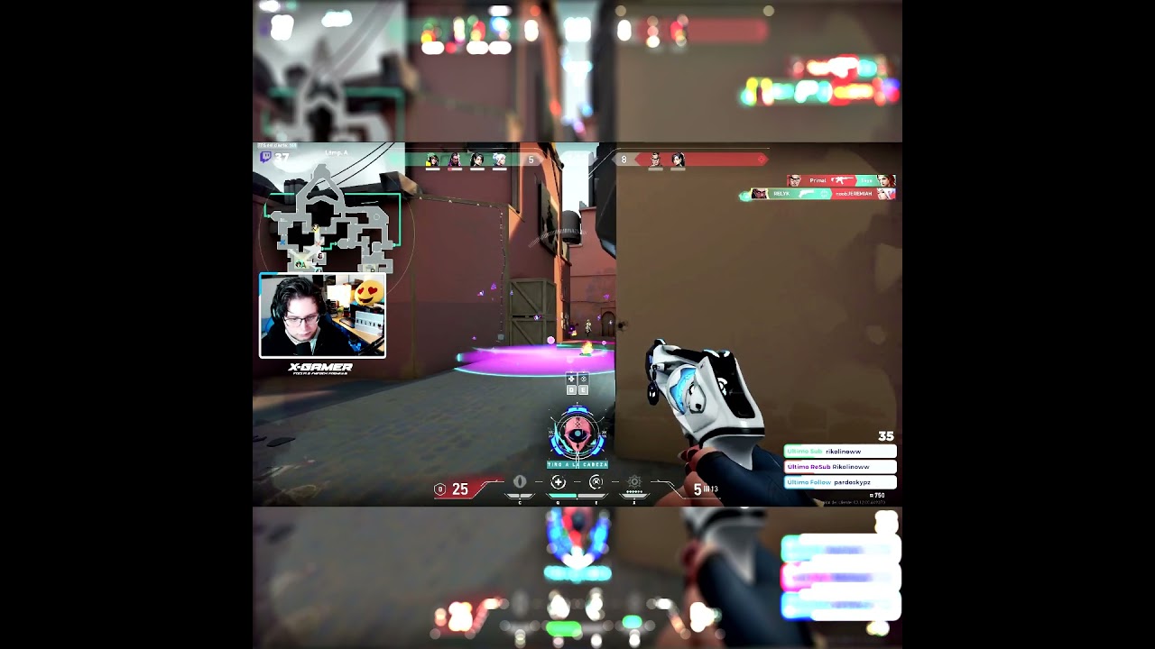 La Sheriff en VALORANT es DIOS... #shorts