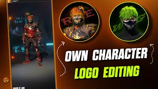 How to make OWN CHARACTER Gaming Logo in PicsArt || How to make Logo like @wrgyt