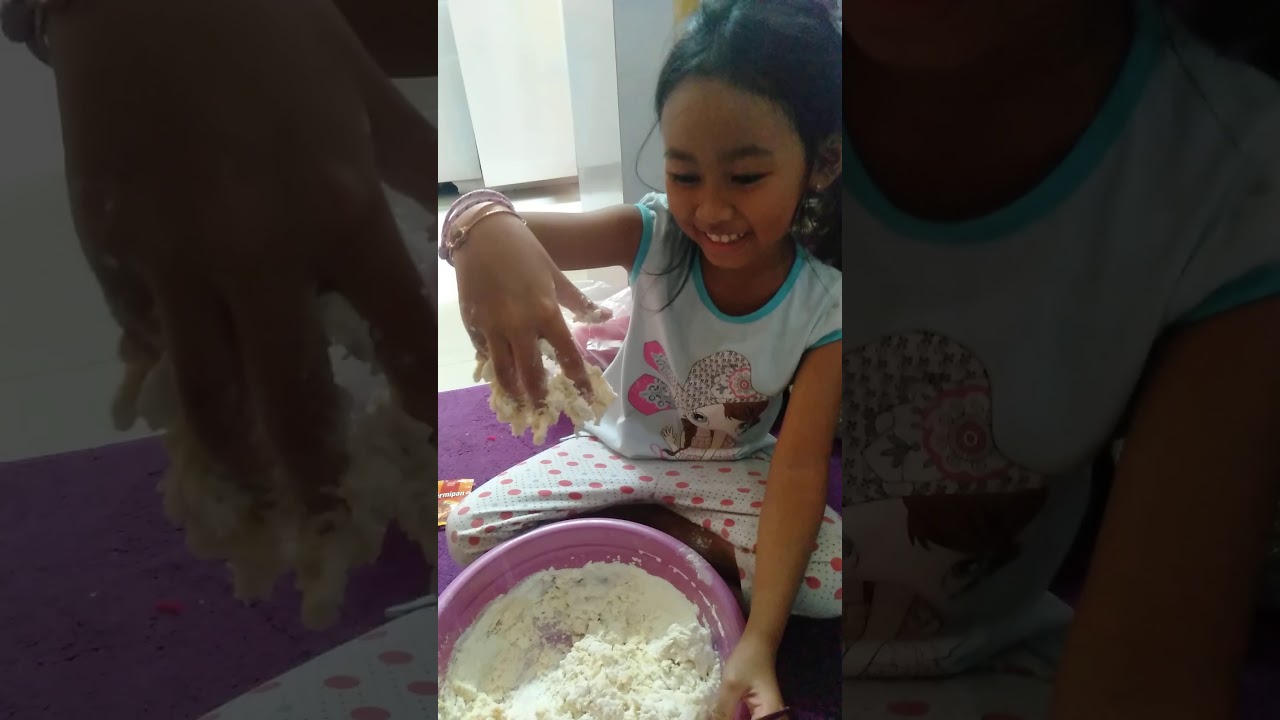 Cara membuat donat versi anak 