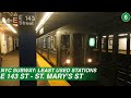 East 143 St - St. Mary's St - Least Used Stations | 6 Train - NYC Subway