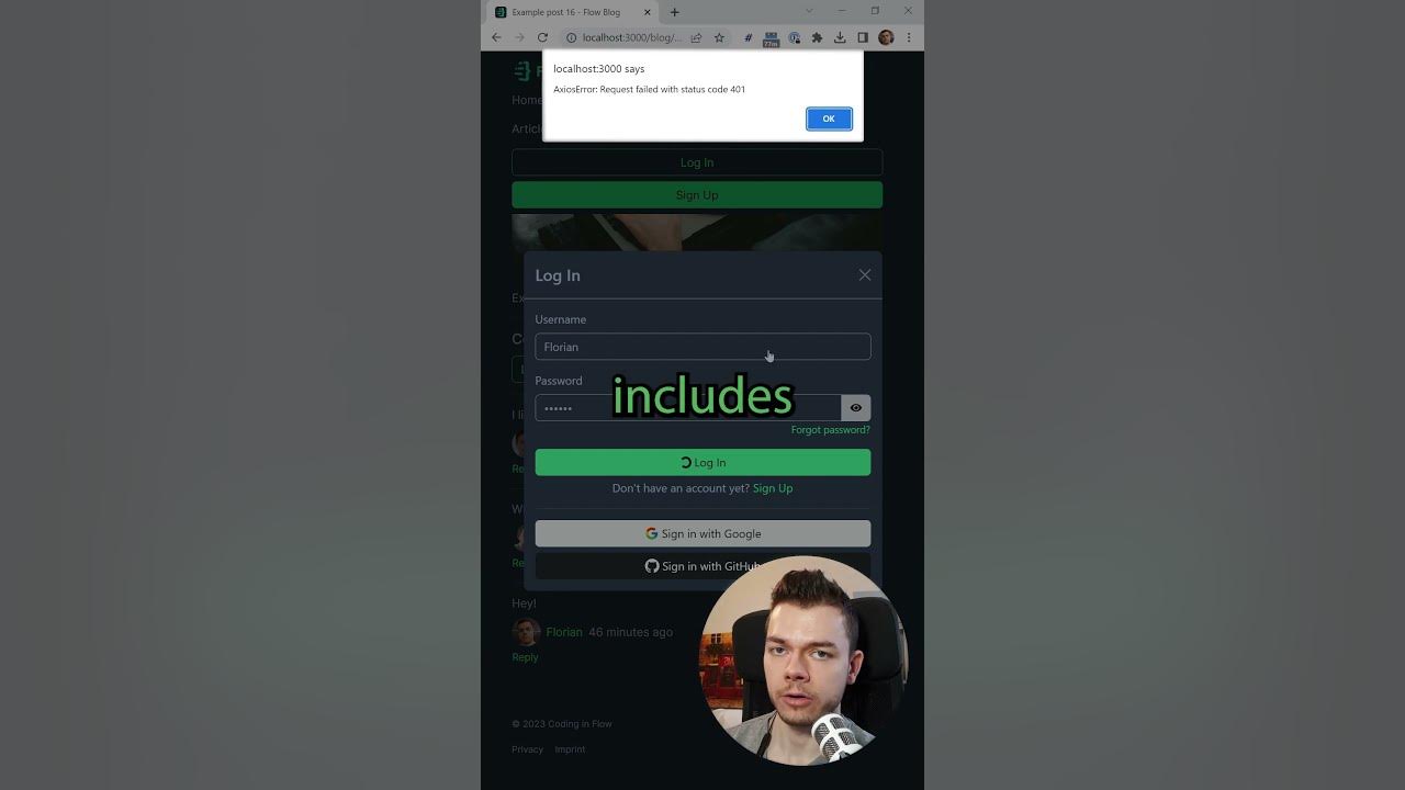 How to Throw Custom Errors With Axios YouTube