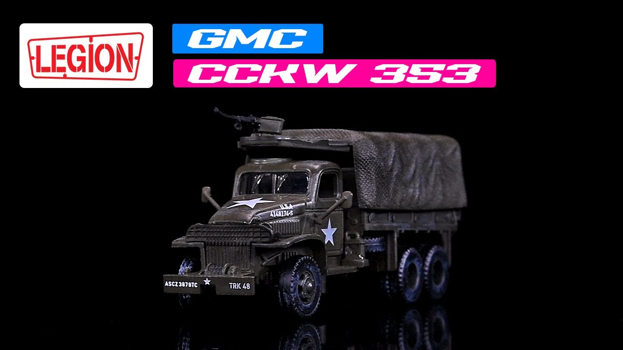 GMC CCKW 353 Truck With Mounted Gun Olive Drab 4148174 S US Army