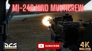 Experience the Thrill of the DCS MI-24P Hind Multicrew Door Gunner