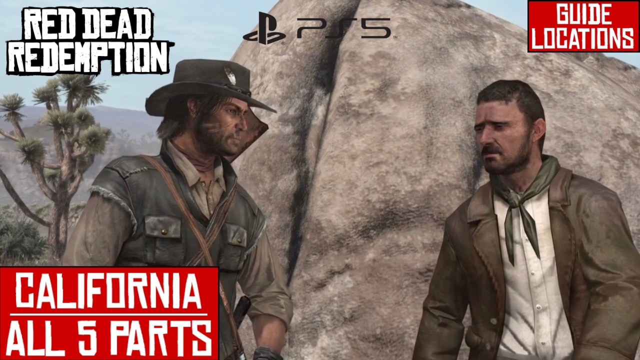 California - All 5 Parts | Red Dead Redemption | PS5 - YouTube