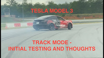 Electric Performance   Road to Pikes Peak   Episode 2   Model 3 Track Mode Testing - Model 3 Drift