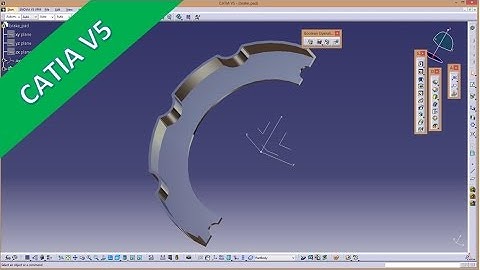 User Wish - Brake Pad - Catia v5 Training - Shell - Pattern