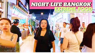 WALKING AROUND ‼️ Amazing Thai Street Food at Jodd Fairs Night Market