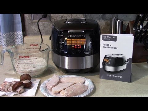 elechomes-multi-cooker-chicken-+-rice-with-mushrooms