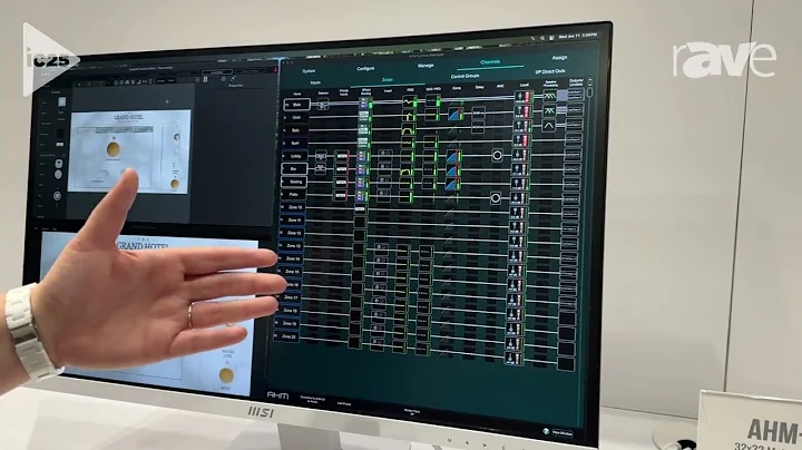 InfoComm 2025: Allen & Heath Showcases AHM 32 and Full Line of System Processors and Matrix Mixers