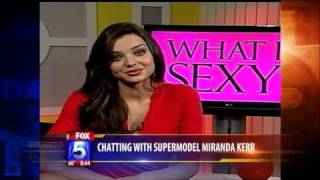 Victoria's Secret Miranda Kerr Interview Post Pregnancy