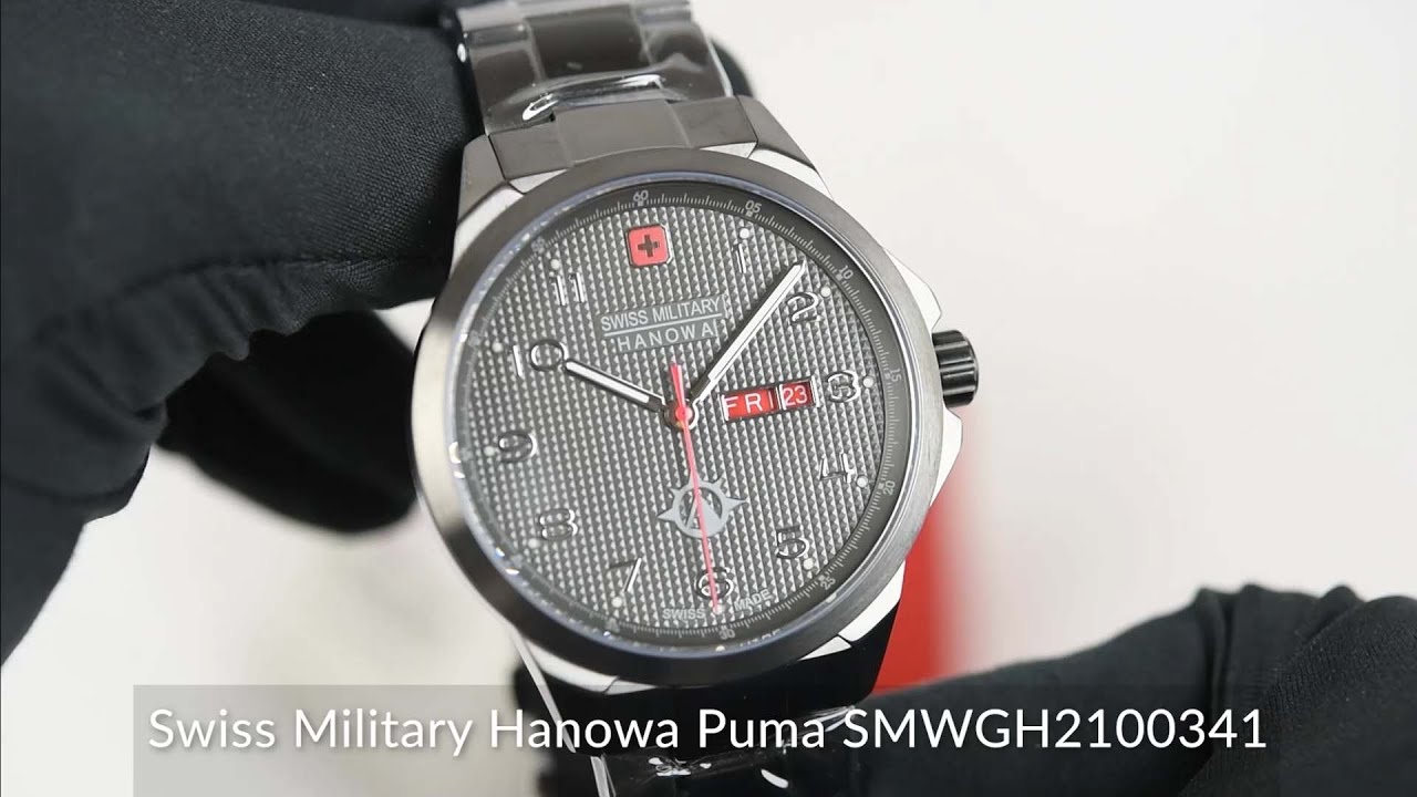 Swiss Military Hanowa Puma SMWGH2100341 - YouTube
