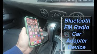 How to Connect your Phone to your Car Stereo with a Bluetooth FM Radio Device & Replace a Blown Fuse by DIY life in Japan 72 views 2 months ago 2 minutes, 56 seconds