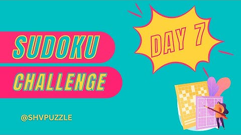 Day 7: Conquer the Master Sudoku! 💪🎉 #sudokutricks #sudokutips #sudokupuzzle #games #puzzle #sudoku