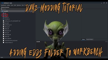 DayZ Modding Tutorial, Setting up EDDS folder in DayZ Workbench.