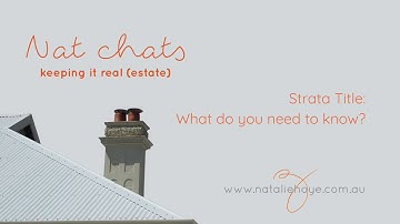 Strata Title: What you need to know