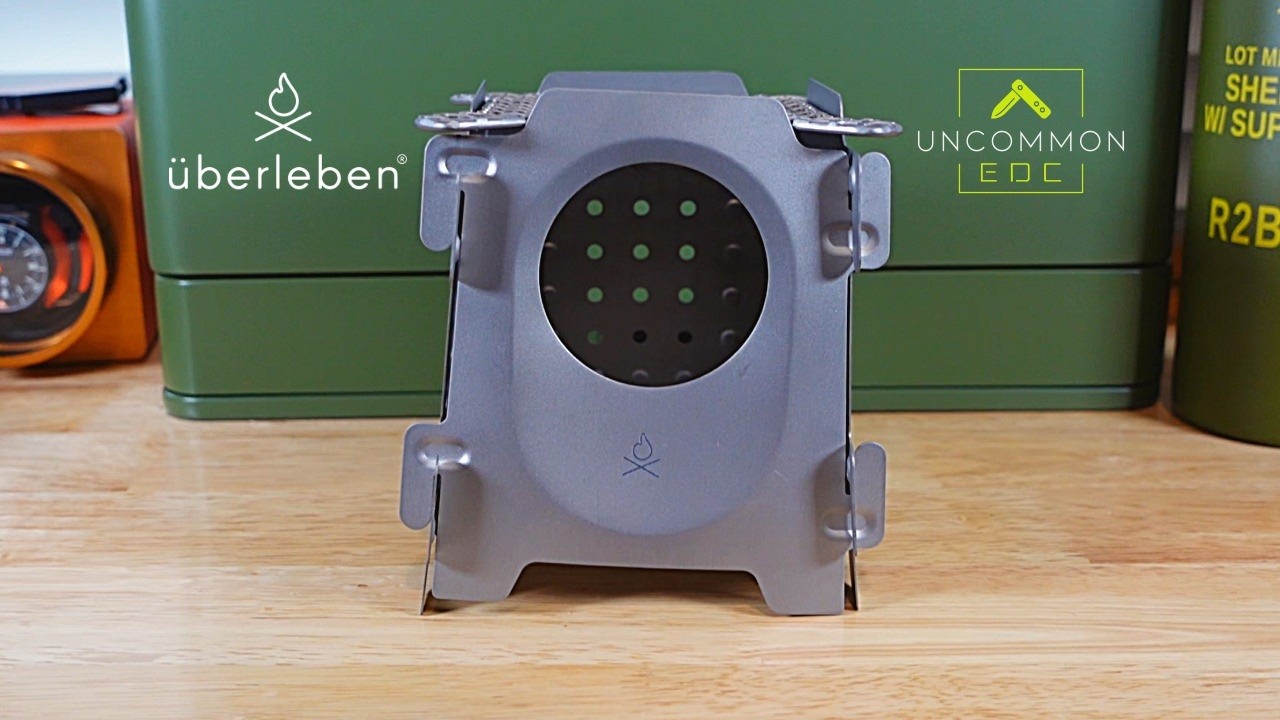 Überleben Stöker Stove - Titanium - YouTube