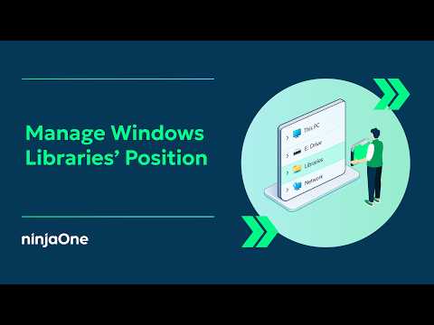 How To Manage Libraries’ Position in Windows 11 File Explorer Navigation Pane (w/ SCREEN RECORDING)