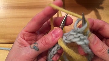 Continental 2 Color Brioche in the Round