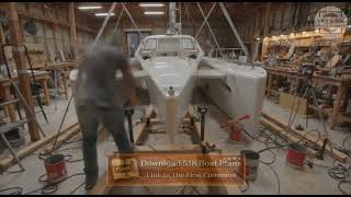 Extreme Modern Catamaran Build From Scratch With Plans