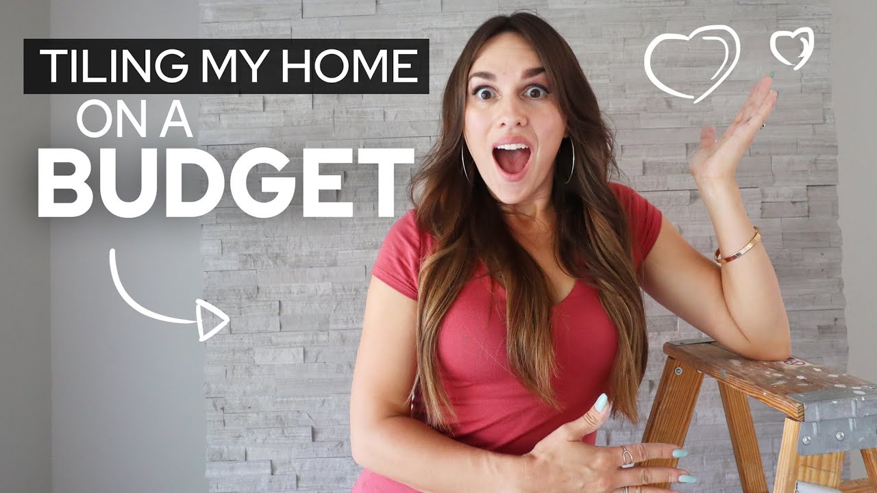 TILE REVEAL!! I tiled our entire home on a BUDGET with Emser Tile..