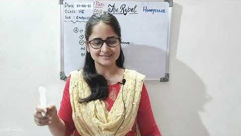 CLASS VII ENGLISH 21-06-2021 by Ms. SHWETA SHUKLA