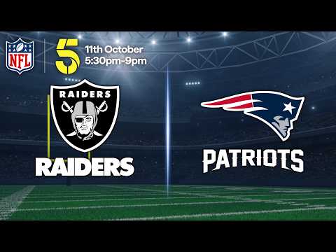 LIVE: NFL on 5 | Las Vegas Raiders @ New England Patriots