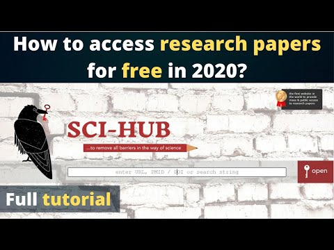 Video: Where is sci hub?