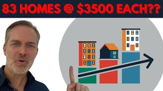 83 Bank Owned Homes for $3500 EACH!!  Foreclosure Homes for sale!!