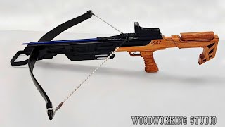 How to make a simple bamboo crossbow at home
