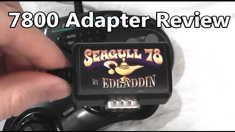 Edladdin Seagull 78 Atari 7800 Adapter Review - The No Swear Gamer Ep 170