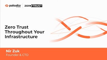 Zero Trust Throughout Your Infrastructure with Nir Zuk, Founder and CTO of Palo Alto Networks