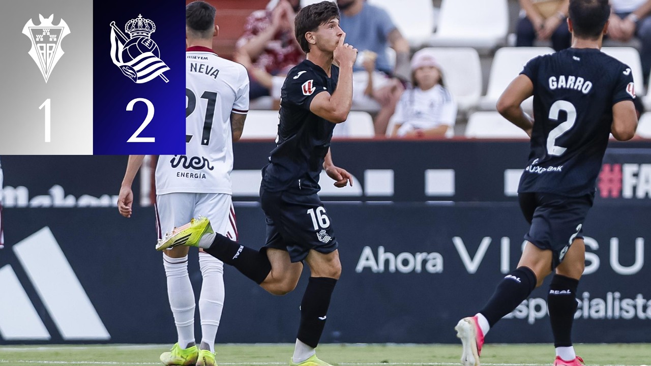 HIGHLIGHTS | LaLiga Hypermotion 26-27 | J2 | Albacete Balompié 1-2 Sanse
