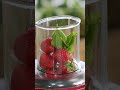 Sparkling Strawberry Mint Juice | Magimix Juice Expert #recipe