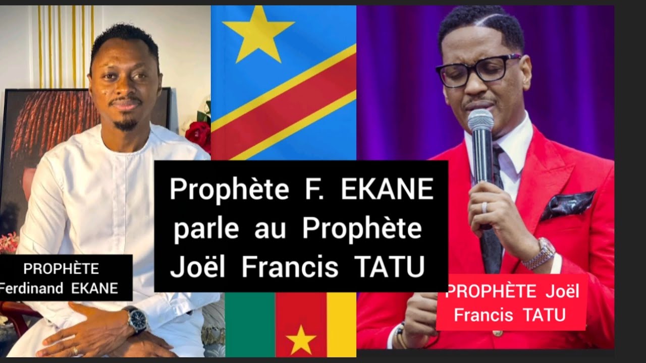 Prophète Ferdinand EKANE parle au Prophète Joël Francis TATU 