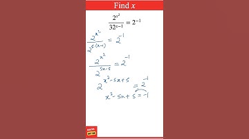 Exponent Challenge: Find x in 1 minute! #lawsofexponents #mathchallenge #exponentsandpower