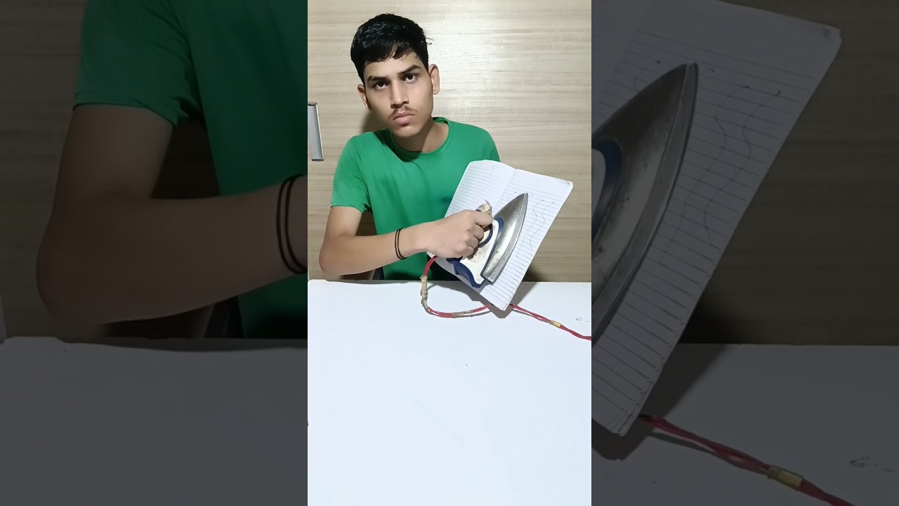 USE Iron to remove pen ink 🫟 