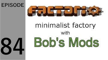 Factorio - Minimalist Factory with Bob