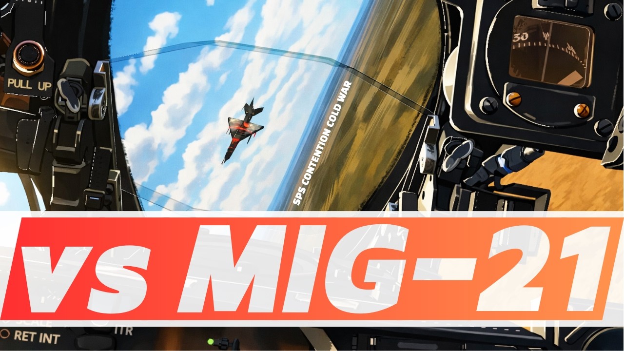 PvP DOGFIGHT: F-4E PHANTOM vs MIG-21I SPS Contention CW I Digital Combat Simulator I DCS