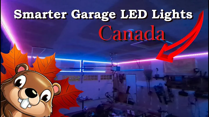 100ft LED Lights Garage Install - Govee RGBIC 100ft LED